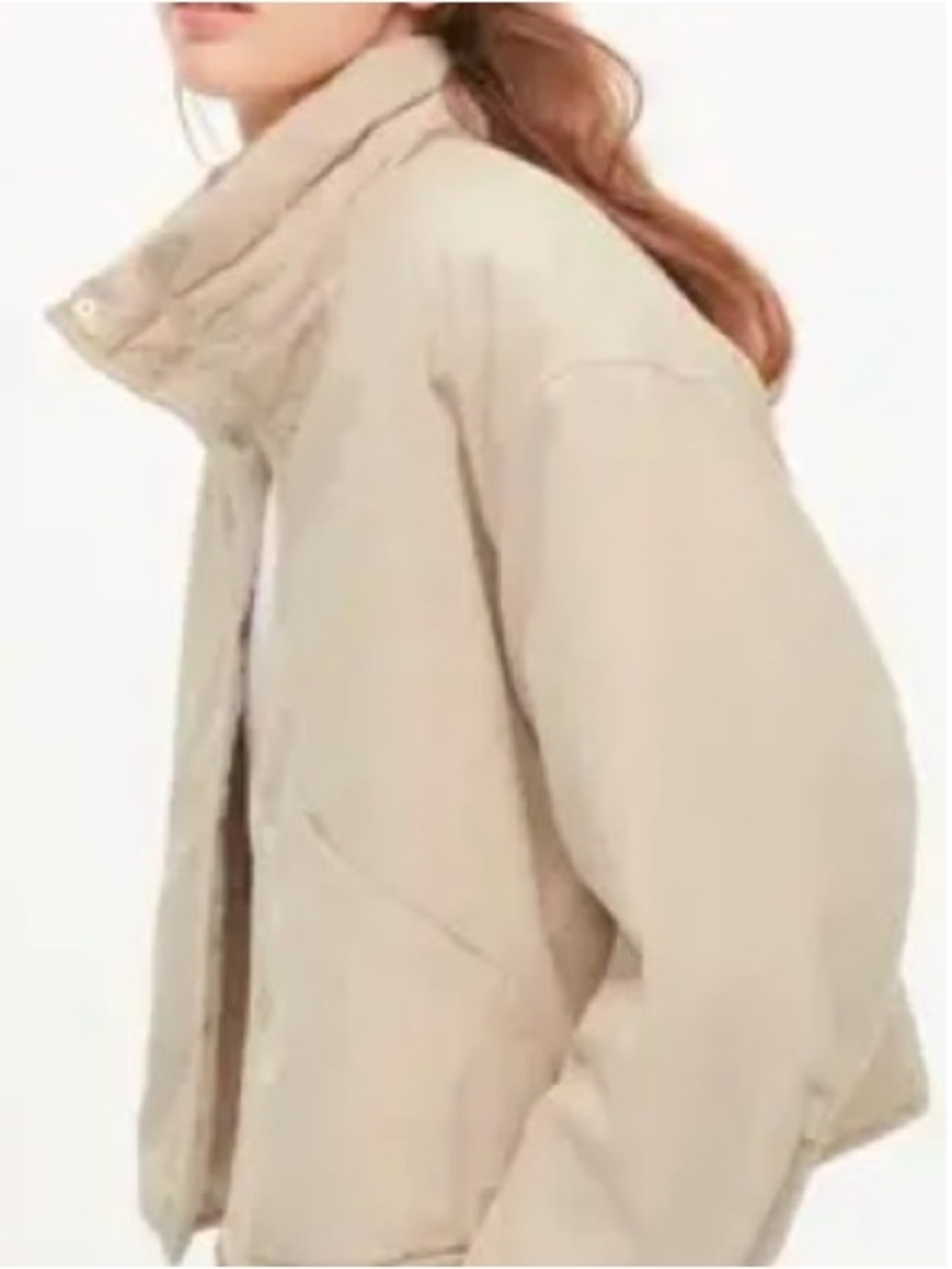 Lemaire Uniqlo U Olive Warmer Jacket
Army Green Crop Puffer Coat Small like New - Picture 2 of 8